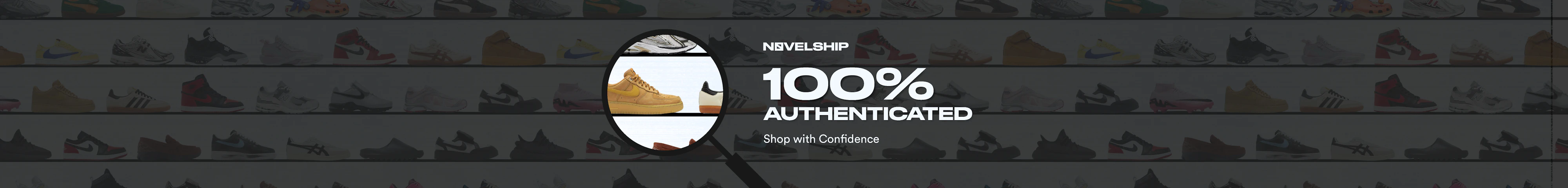 100% Authenticated Banner - ENG