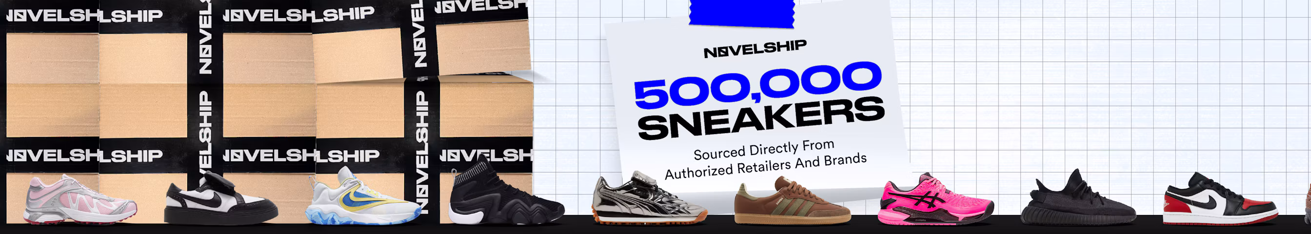 500K Sneakers Banner - ENG 500K Sneakers Banner - ENG
