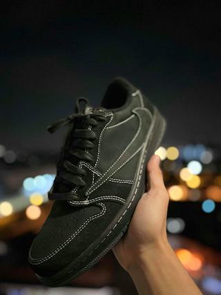 Travis Scott x Air Jordan 1 Retro Low OG SP 'Black Phantom' DM7866-001 Travis Scott x Air Jordan 1 Retro Low OG SP 'Black Phantom' DM7866-001