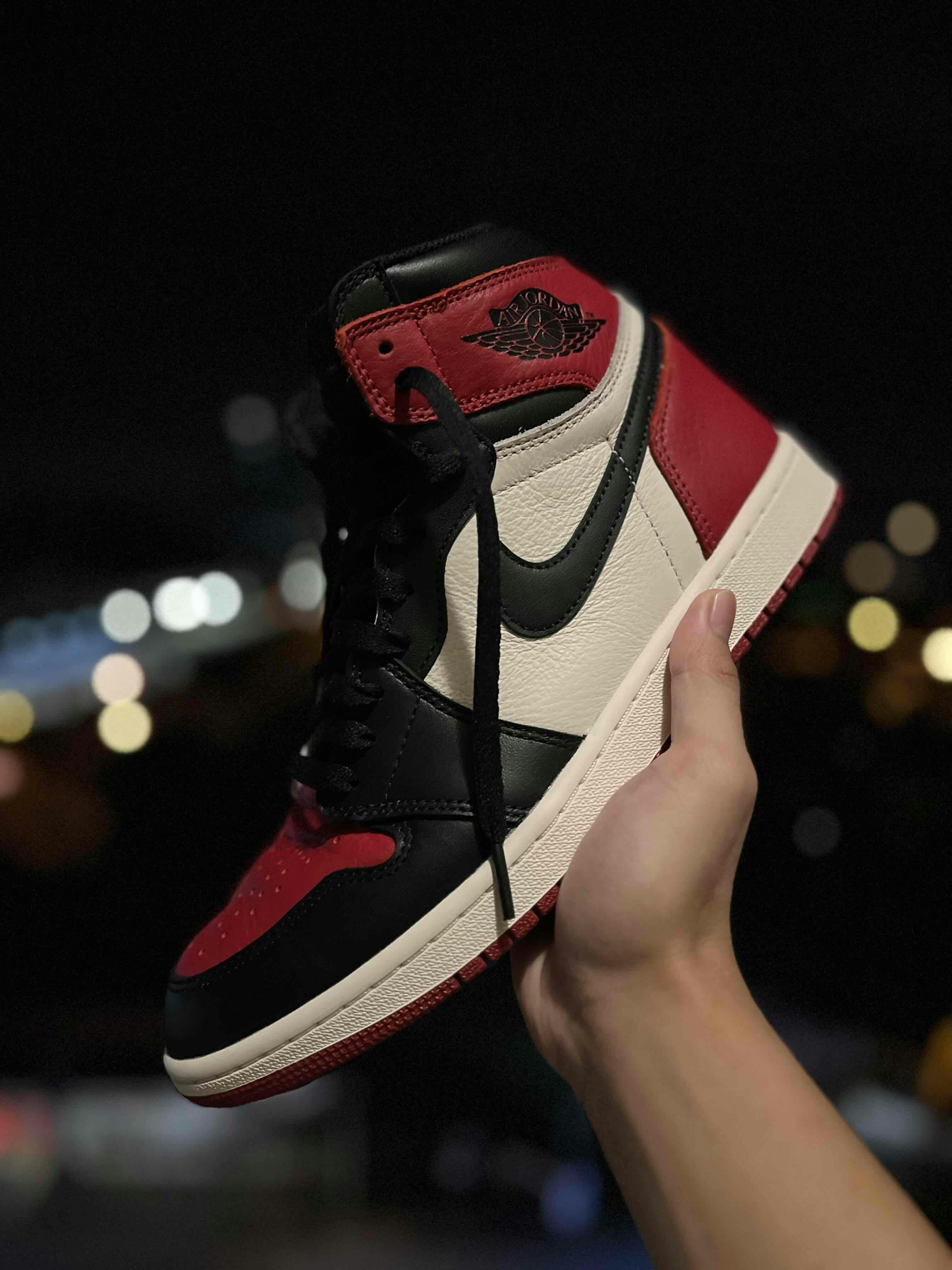 Air Jordan 1 Retro High OG 'Bred Toe' 555088-610