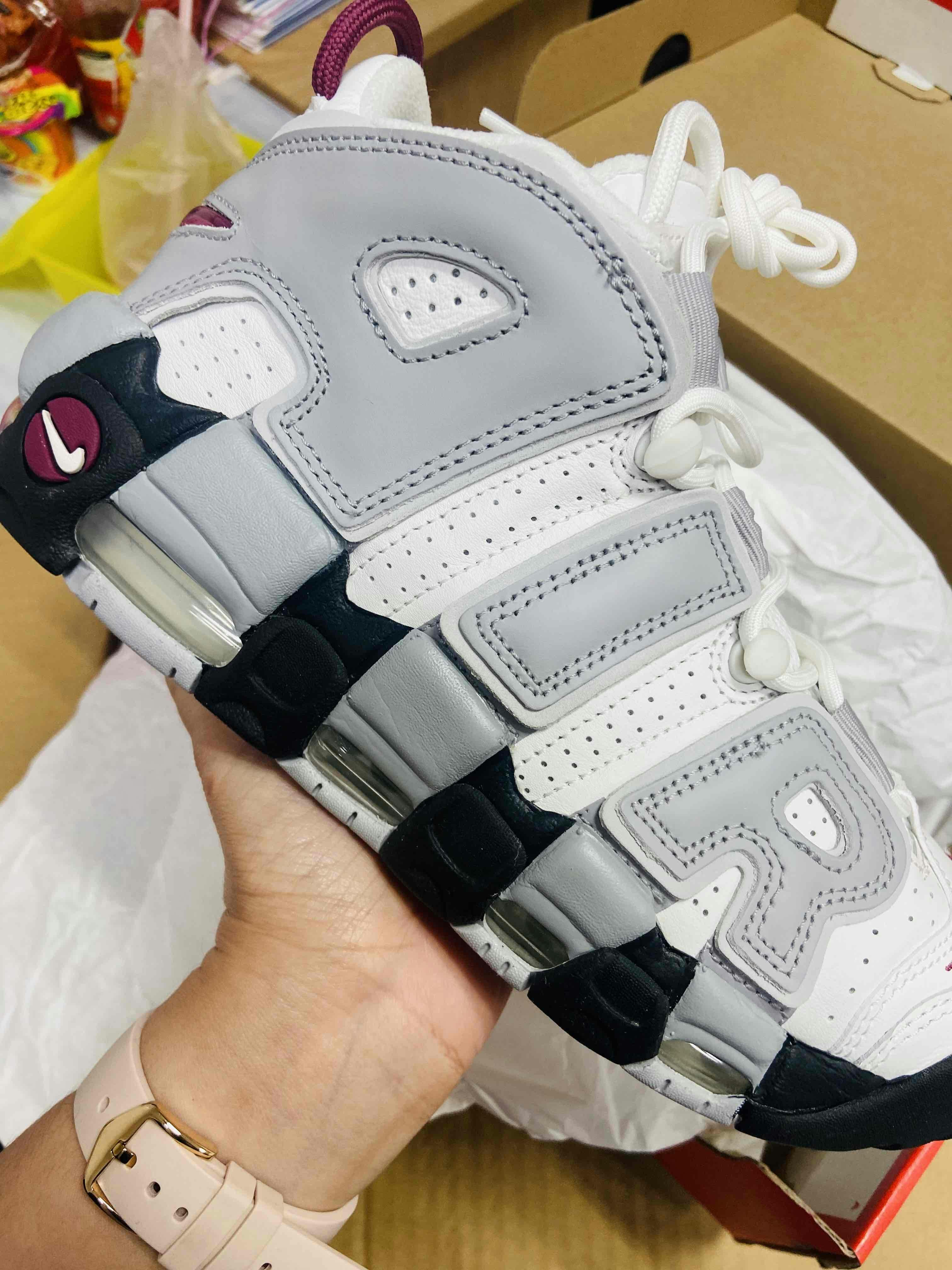 (Women) Nike Air More Uptempo 'Rosewood' DV1137-100 (Women) Nike Air More Uptempo 'Rosewood' DV1137-100