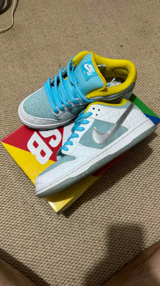 FTC x Nike SB Dunk Low 'Lagoon Pulse' DH7687-400