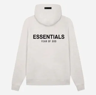 Fear of God Essentials Hoodie (SS22) Light Oatmeal
