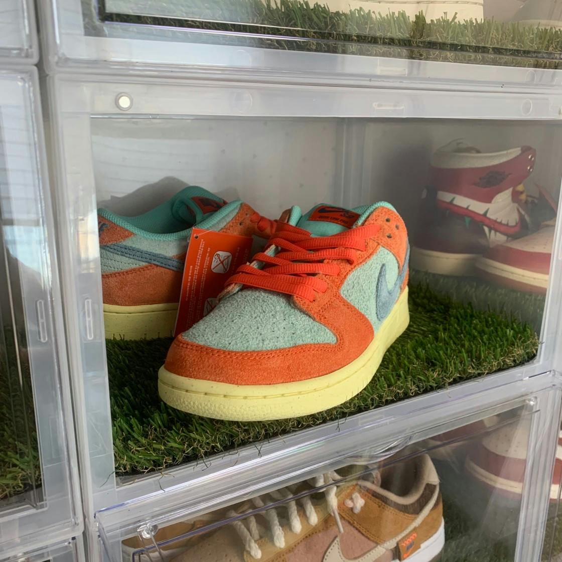 Nike SB Dunk Low 'Orange Aqua' DV5429-800