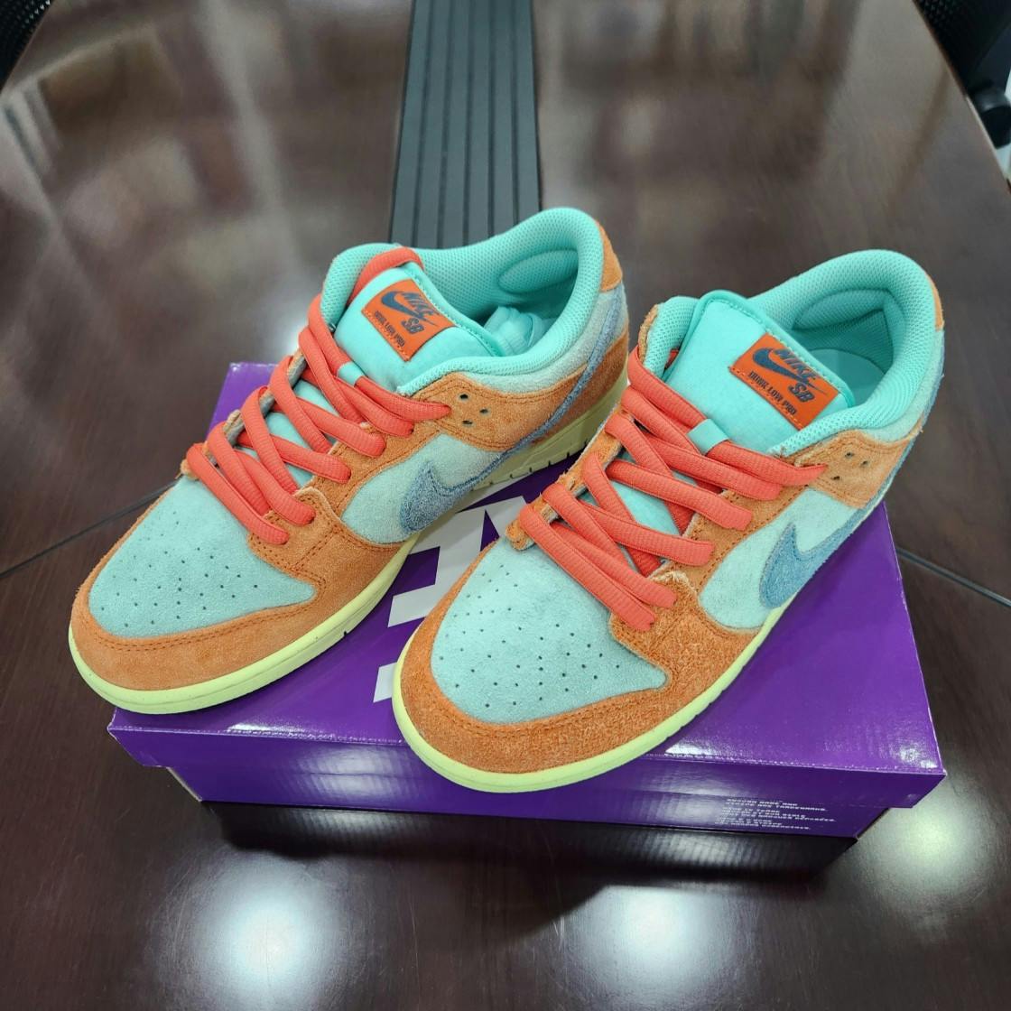 Nike SB Dunk Low 'Orange Aqua' DV5429-800