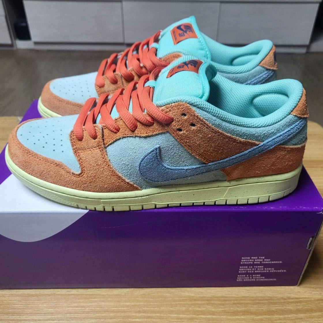 Nike SB Dunk Low 'Orange Aqua' DV5429-800