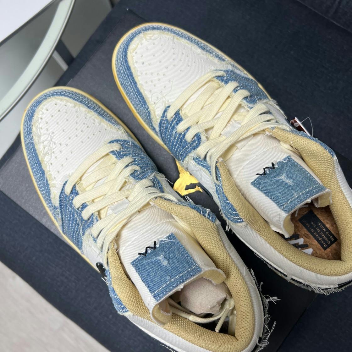 Air Jordan 1 Low 'Sashiko Denim' FN7670-493