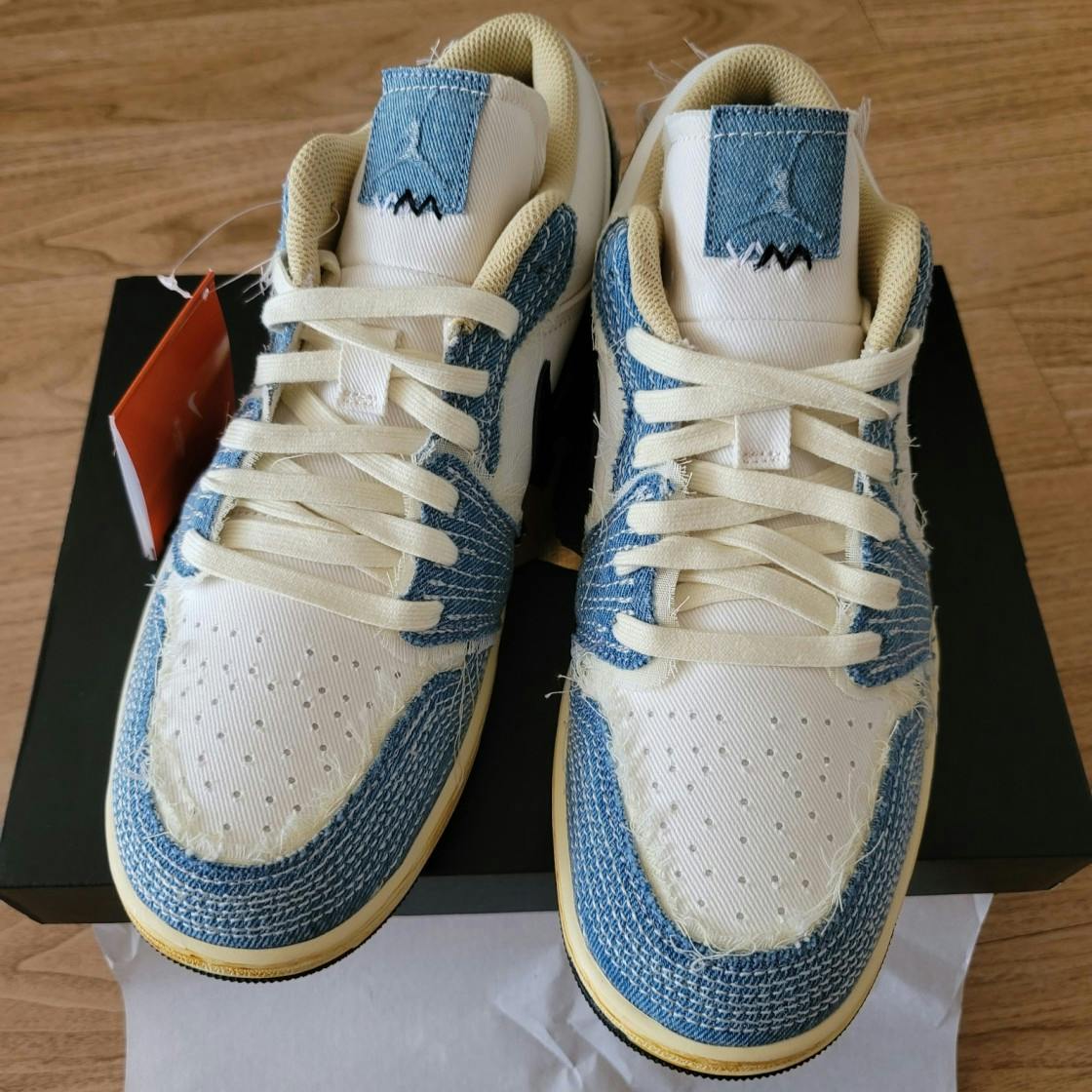 Air Jordan 1 Low 'Sashiko Denim' FN7670-493