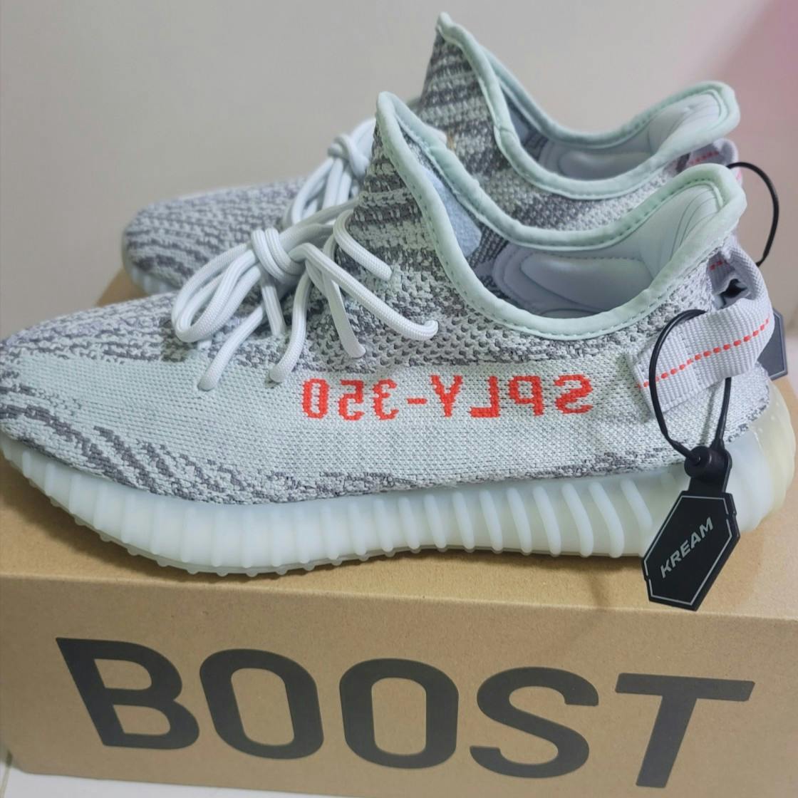 Yeezy boost 35 tint on sale blue