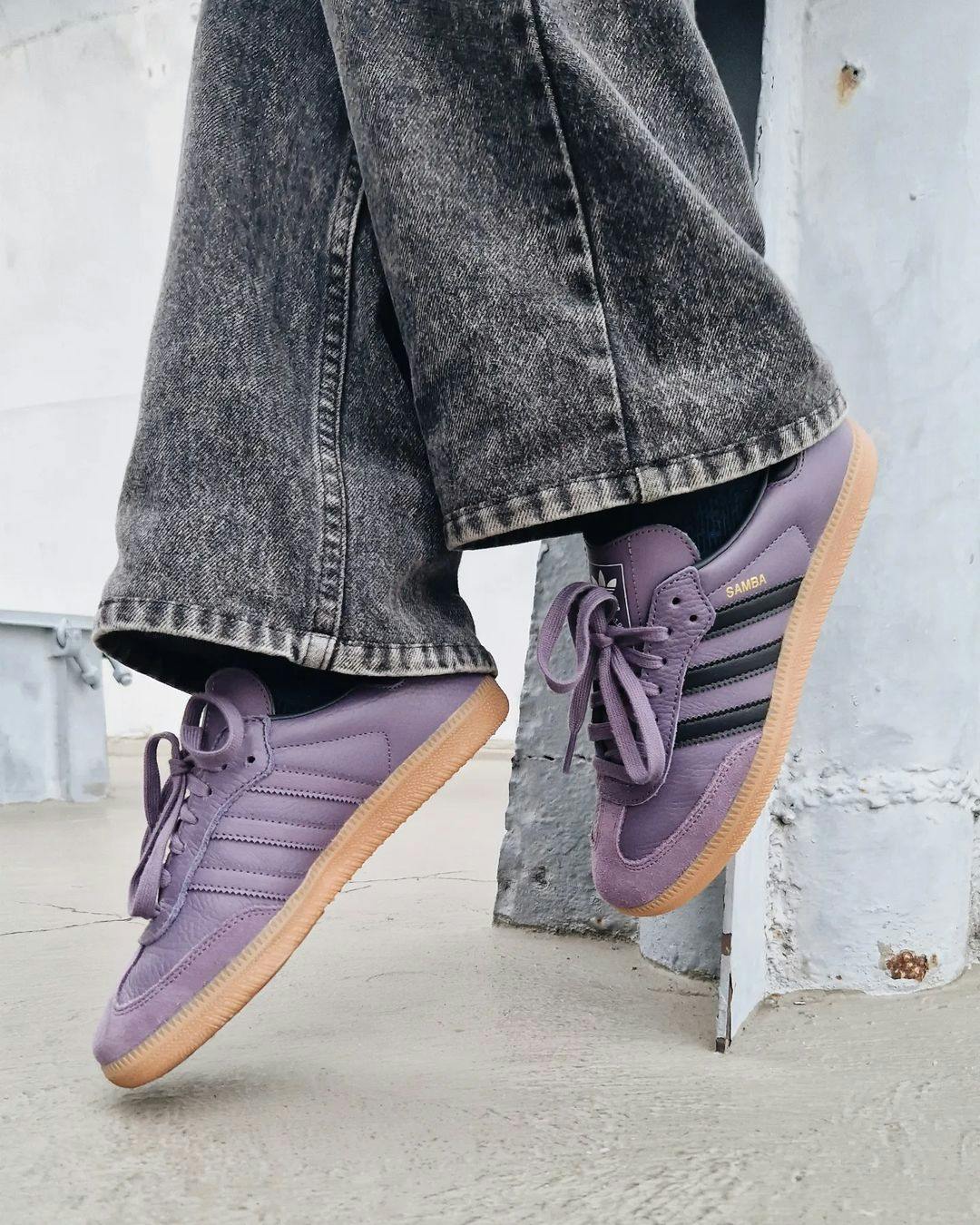 (Women) adidas Samba OG 'Shadow Violet Gum' IE7012