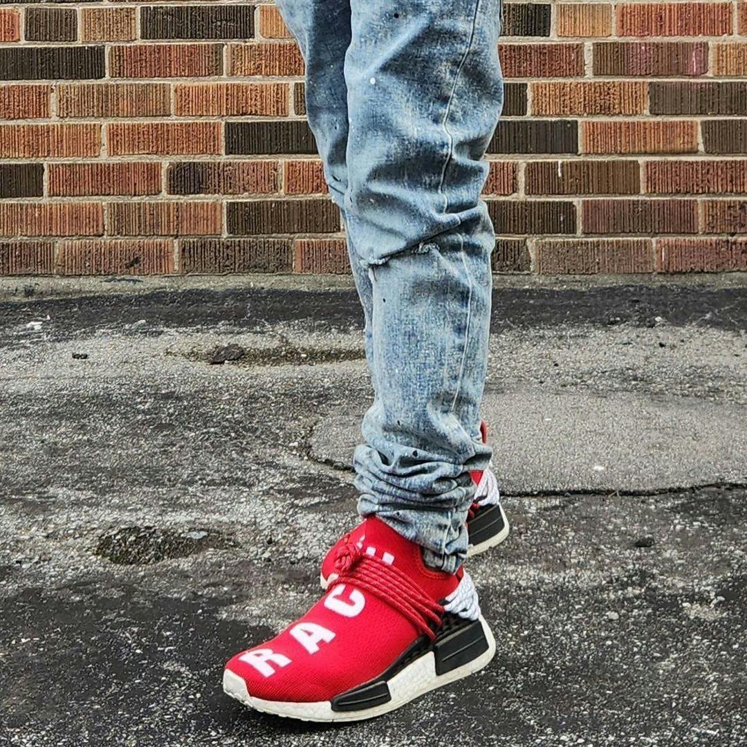 Pharrell Williams x adidas NMD Human Race 'Scarlet' BB0616