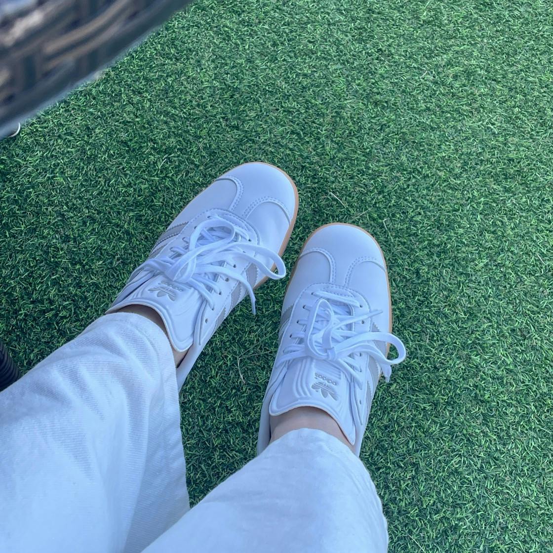 adidas Gazelle 'White Grey Gum' IG3508