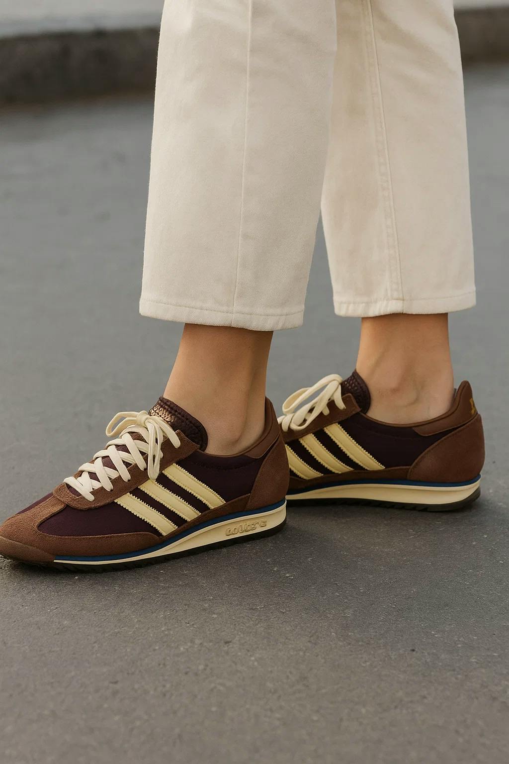 (Women) adidas SL72 OG 'Preloved Brown Almost Yellow' IE3425