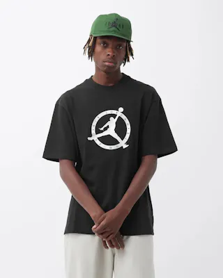 Off-White x Air Jordan T-shirt 'Black' (Asian Sizing)