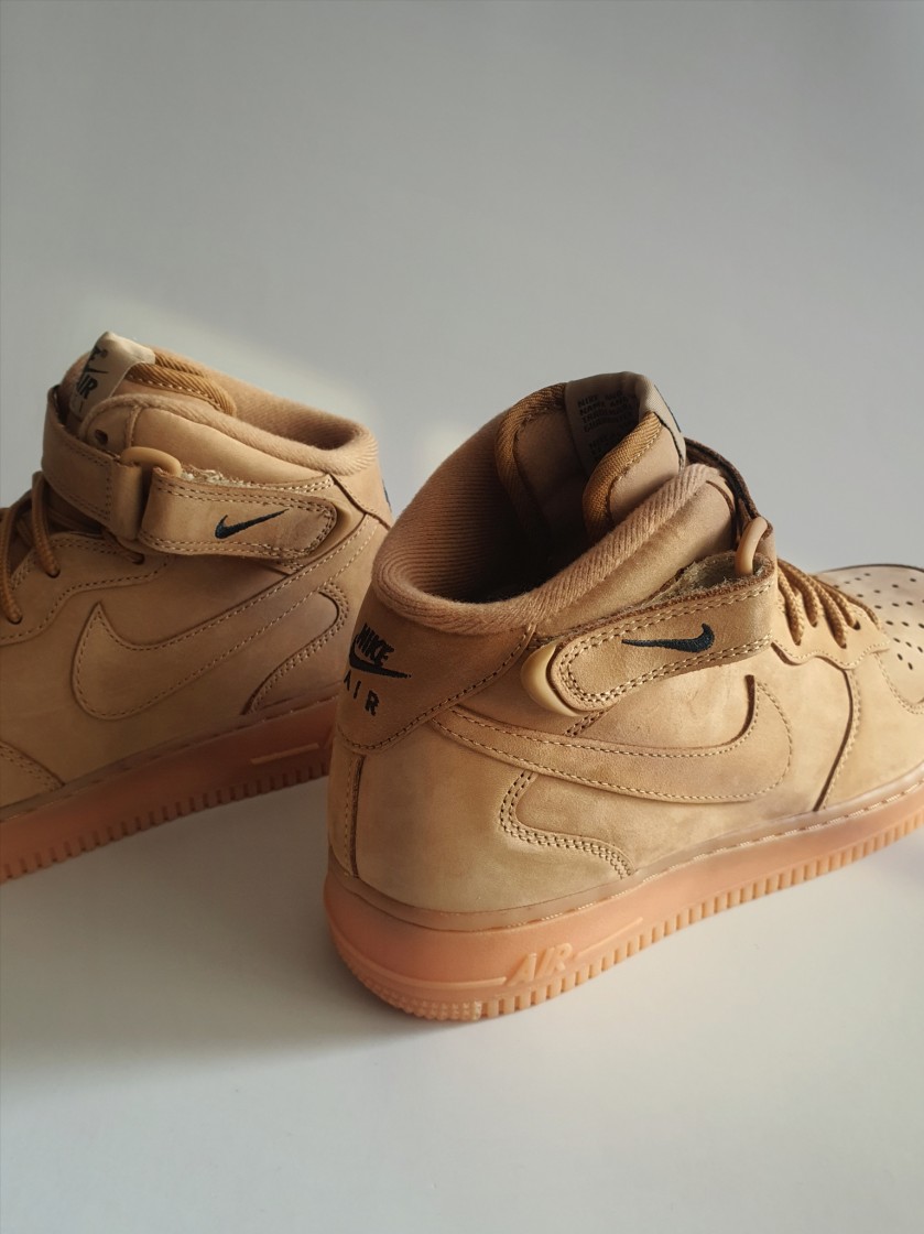 air force 1 mid flax