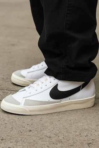 Nike Blazer Mid '77 Vintage 'White Black' BQ6806-100 Nike Blazer Mid '77 Vintage 'White Black' BQ6806-100