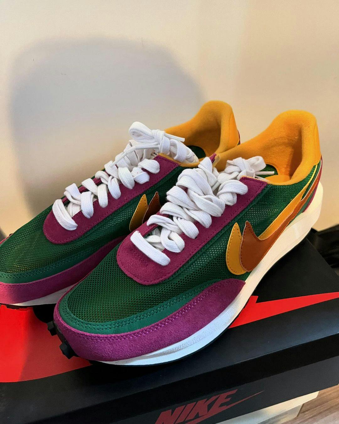 sacai x Nike LDWaffle 'Pine Green' BV0073-301