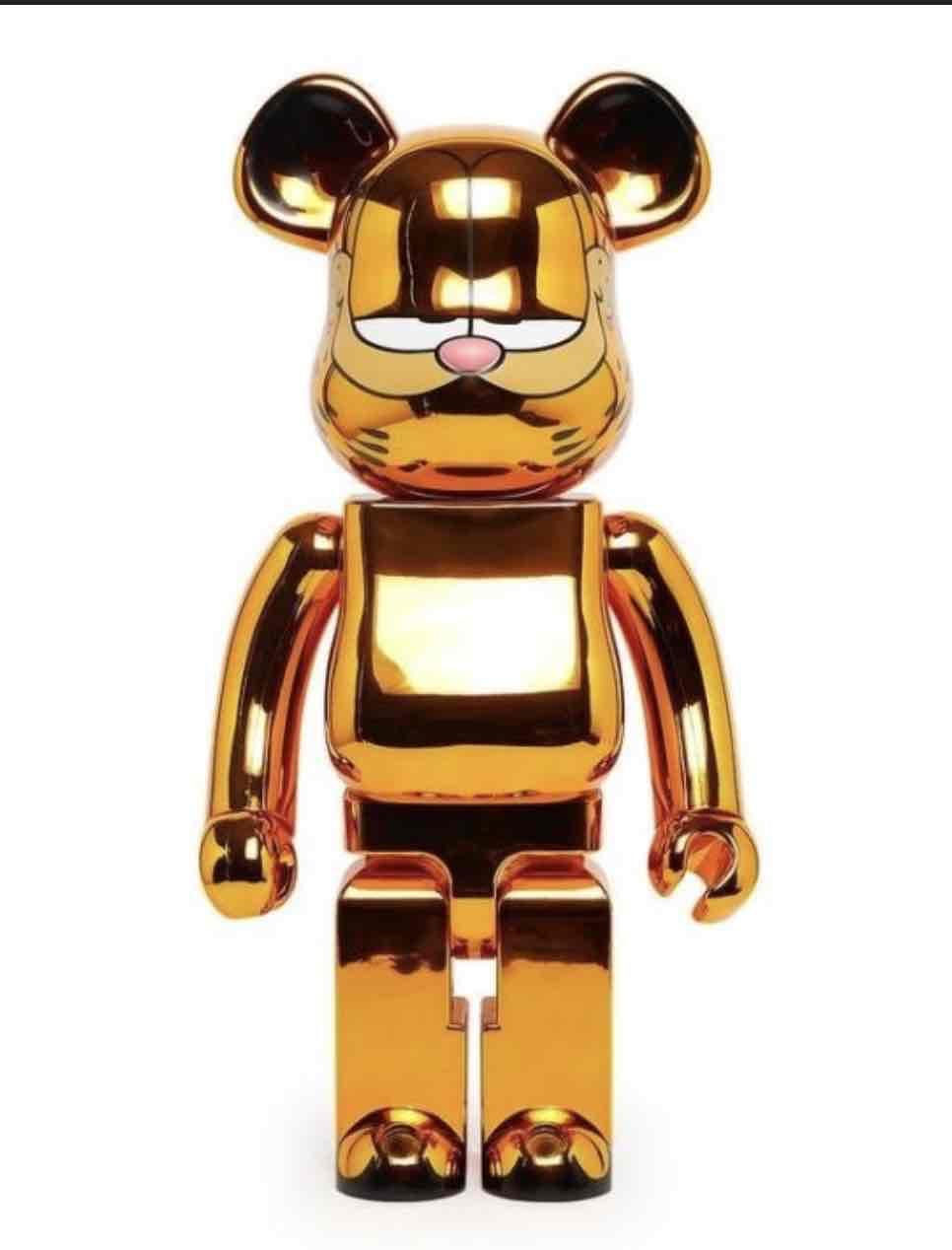 Bearbrick x Garfield 400% 'Yellow'