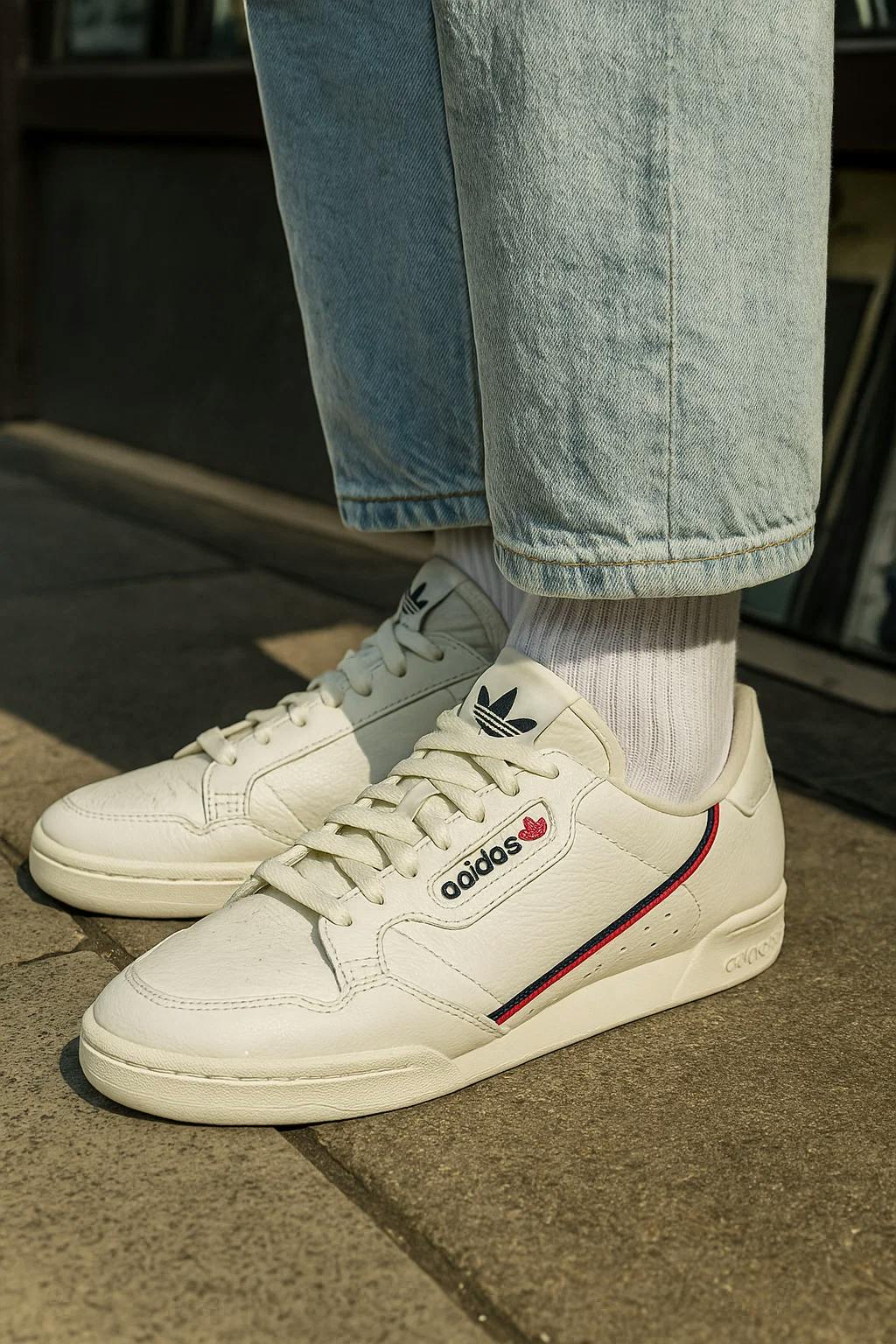 adidas Continental 80 'White Navy Scarlet' G27706