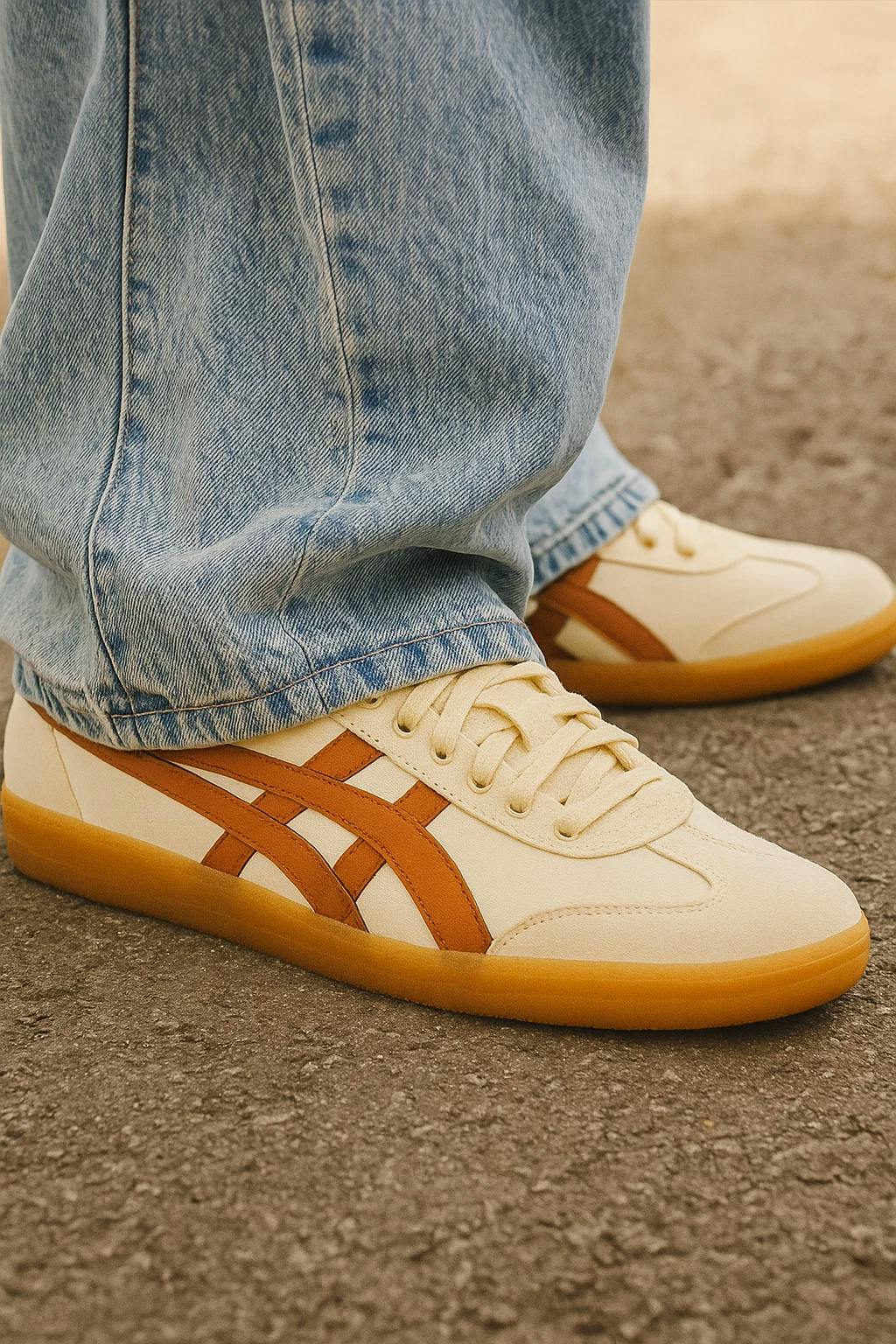 Onitsuka Tiger Tokuten Training Shoes 'Cream Caramel' 1183A862-200