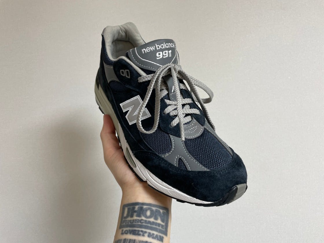 KITH x New Balance 991 'Navy' M991NV