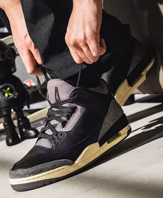 (Women) A Ma Maniére x Air Jordan Air 3 Retro 'Black Violet Ore' FZ4811-001 (Women) A Ma Maniére x Air Jordan Air 3 Retro 'Black Violet Ore' FZ4811-001