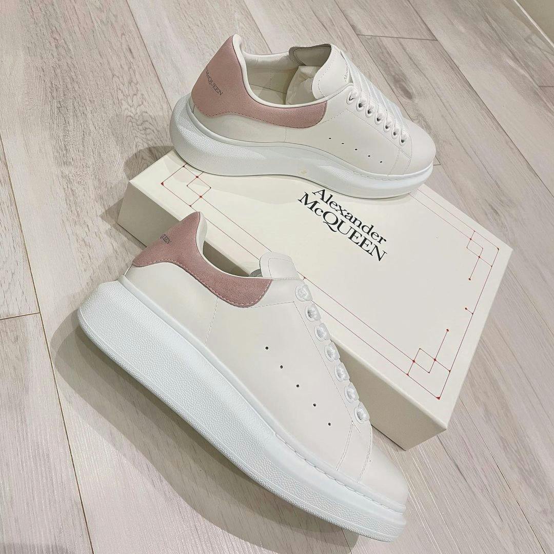 (Women) Alexander McQueen Oversized Sneaker 'White Patchouli' 2019  553770WHGP79182