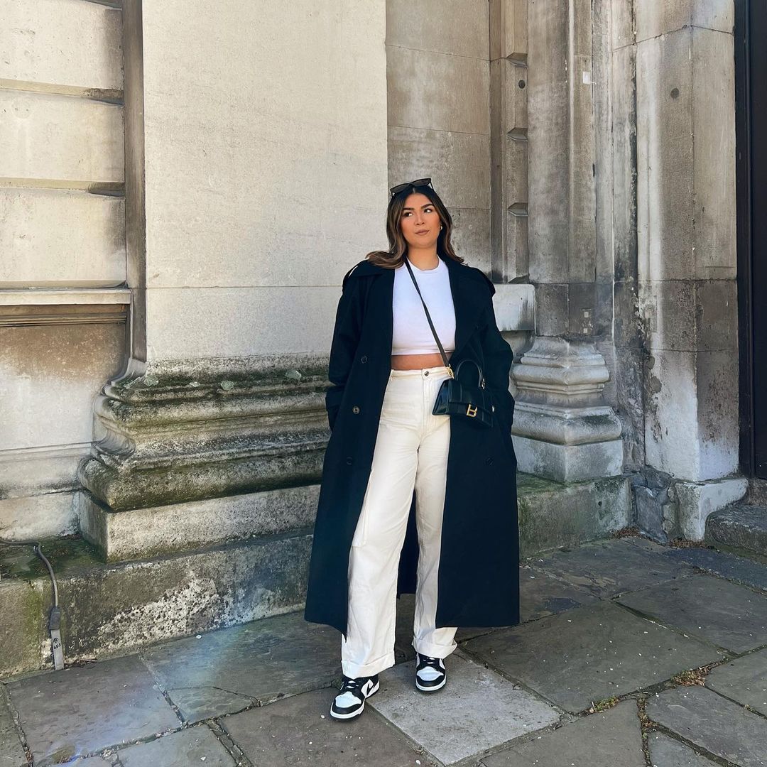 outfits to wear with black and white dunks