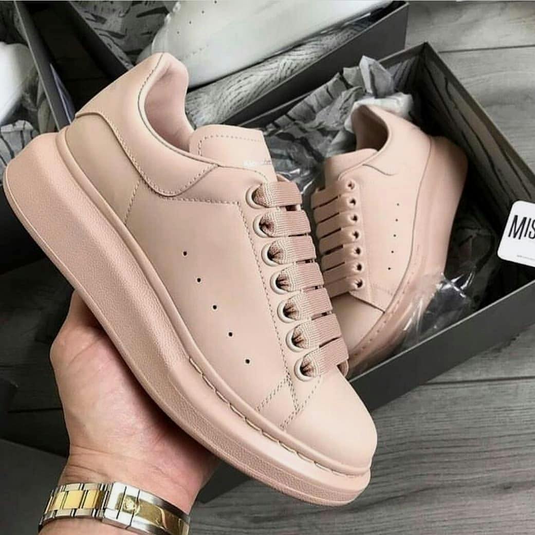 (Women) Alexander McQueen Oversized Sneaker 'Blush' 718114-WIA53-6856