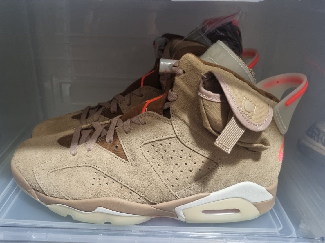 Travis Scott x Air Jordan 6 Retro 'British Khaki' DH0690-200