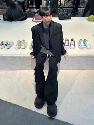 Balenciaga Steroid Derby 'Black' 717805W0FOI1000