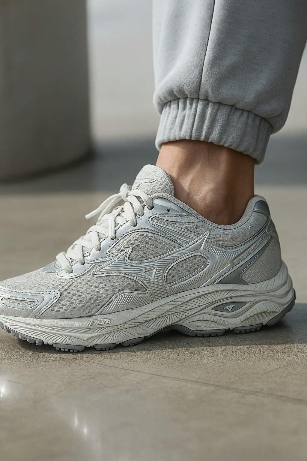 Mizuno Racer S 'White Metallic Silver' D1GH223518