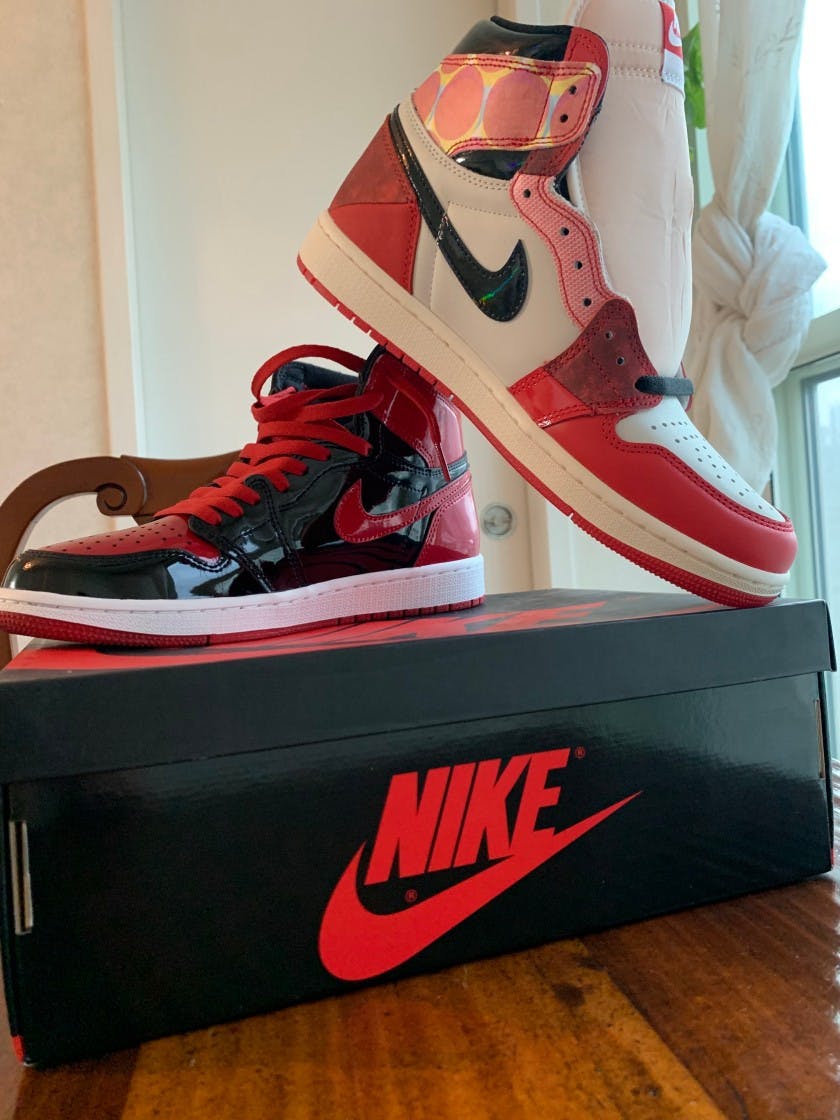 Air Jordan 1 Retro High OG 'Patent Bred' 555088‑063 - 555088-063