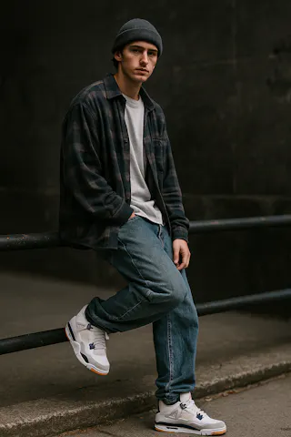 Nike SB x Air Jordan Air 4 Retro SP 'Navy' DR5415-100