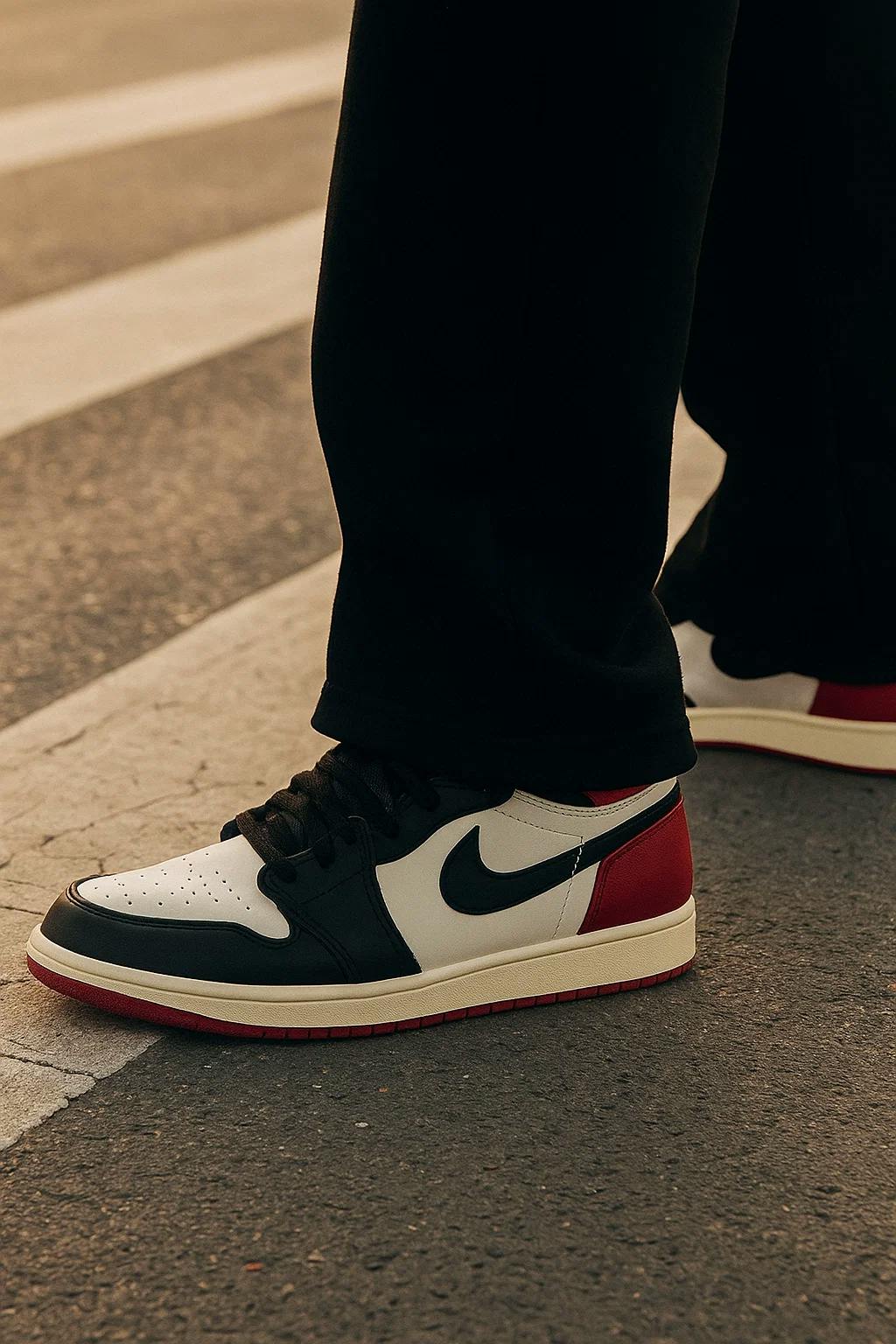 Air Jordan 1 Retro High OG 'Black Toe Reimagined' DZ5485-106