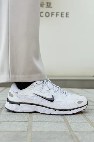 Nike P-6000 'White Metallic Silver Black' CD6404-107