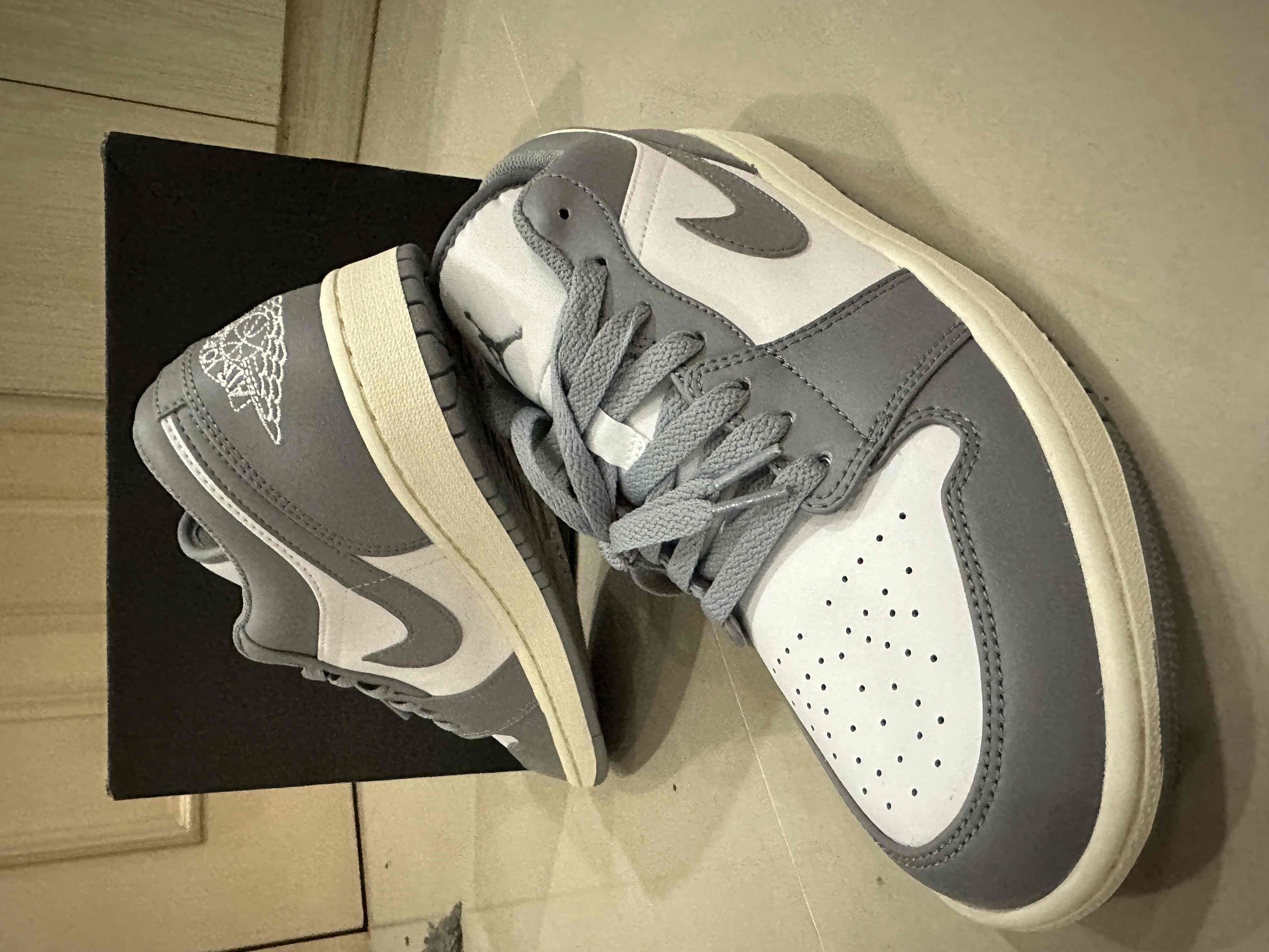 Air Jordan 1 Low 'Vintage Grey' 553558-053 - Novelship