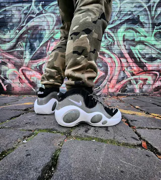 Nike Air Zoom Flight 95 OG 'Black Metallic' DM0523-001 Nike Air Zoom Flight 95 OG 'Black Metallic' DM0523-001