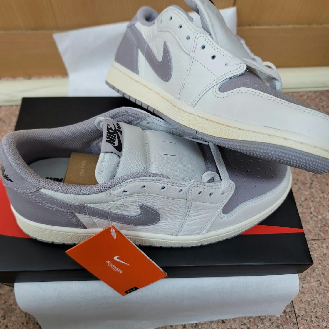 Nike air jordan 1 on sale grey