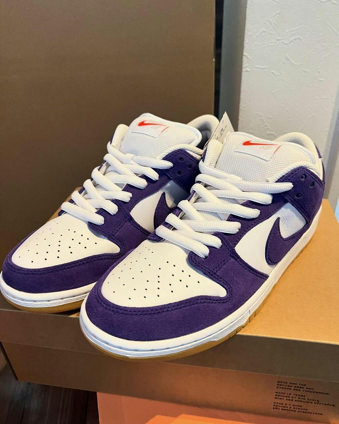 Nike SB Dunk Low Orange Label 'Purple/White' DV5464-500