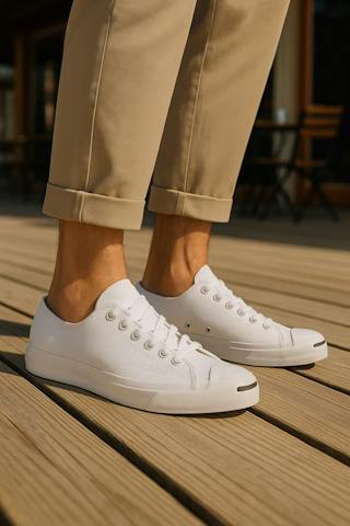 Converse Jack Purcell Ox 'White' 164057C