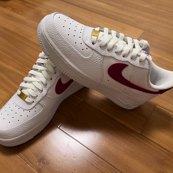 Nike Air Force 1 Low White Team Red CZ0326 100 CZ0326 100