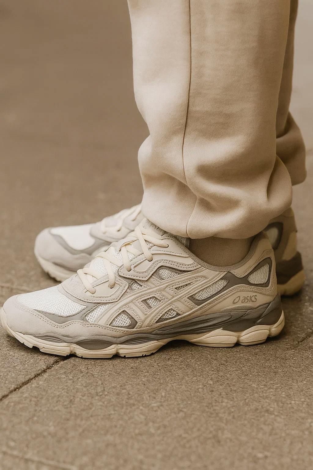 ASICS Gel NYC 'Cream Oyster Grey' 1201A789-103