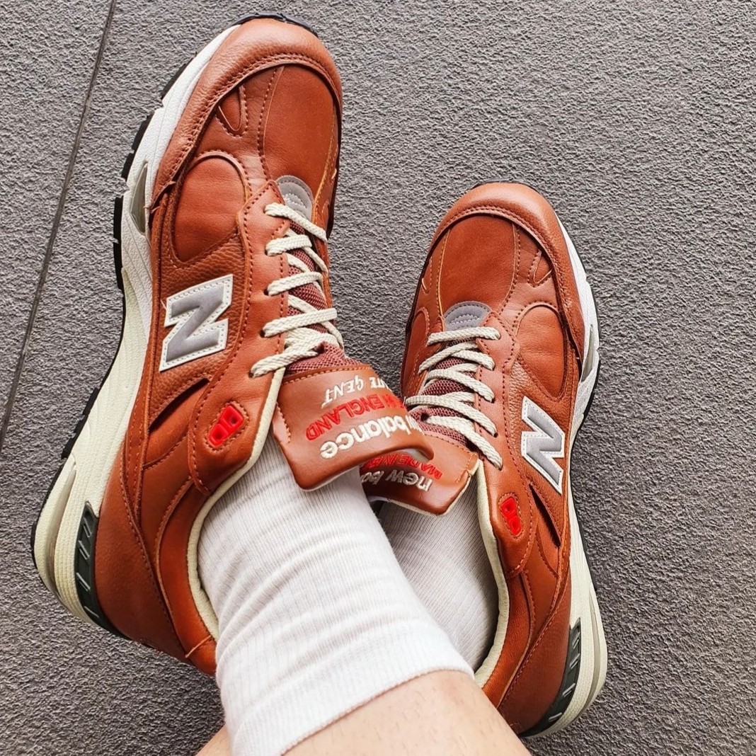 Buy New Balance 991 Made in England 'Elite Gent Pack - Burnt Orange' M991GNB  - Novelship