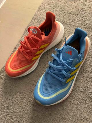 adidas UltraBoost Light 'Red Blue Mismatch' IE8488 adidas UltraBoost Light 'Red Blue Mismatch' IE8488