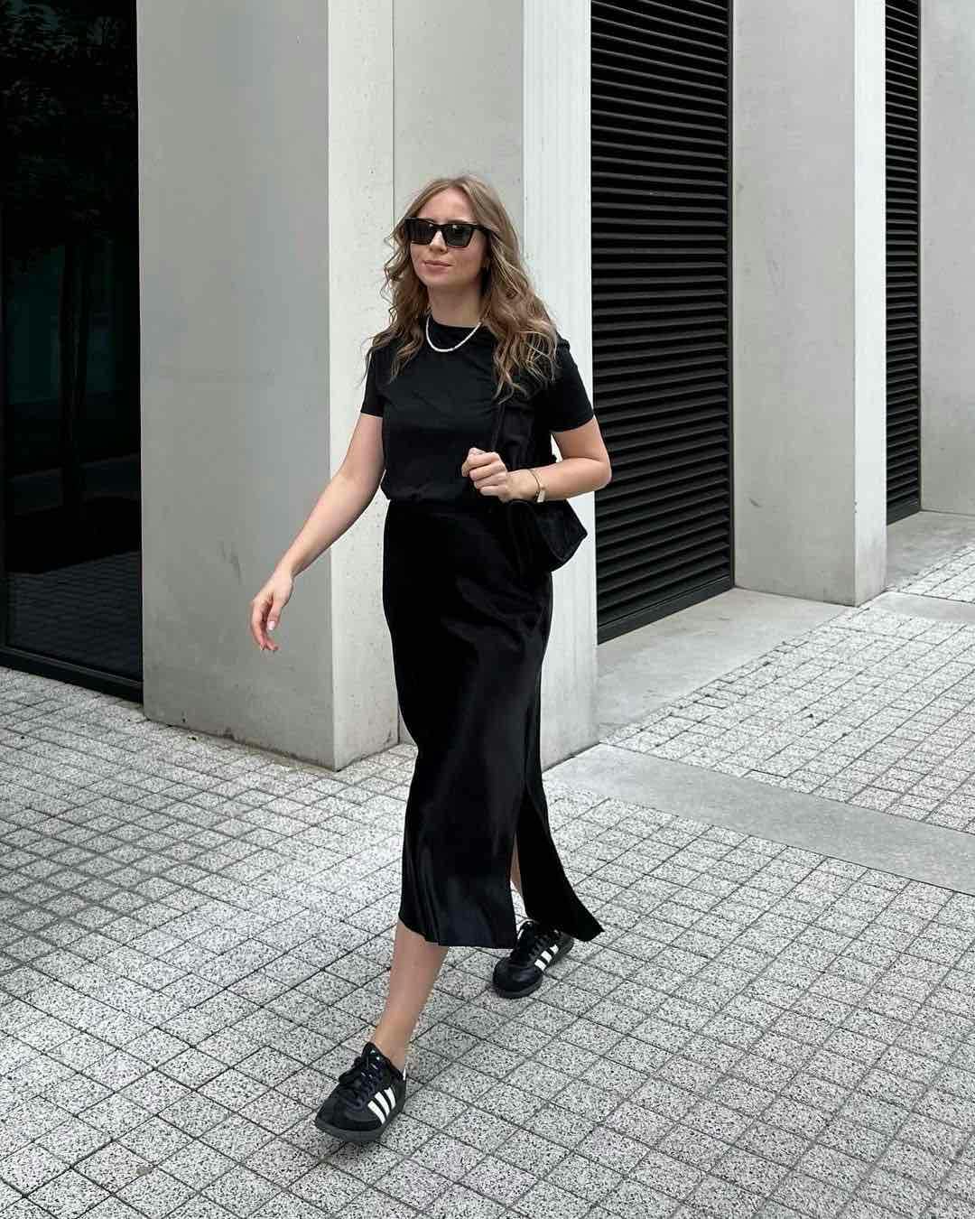 mens adidas samba black leather