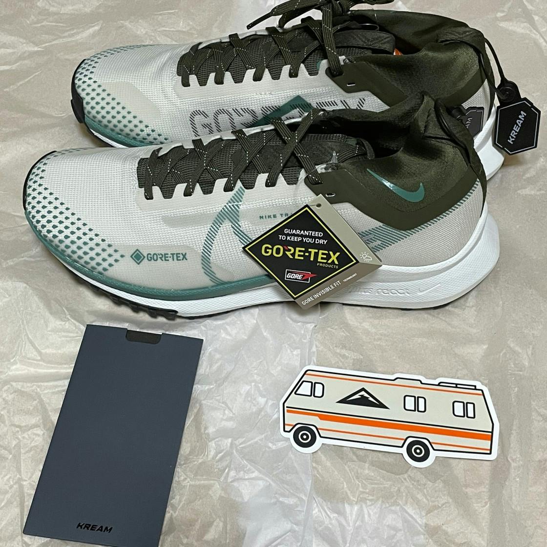 Nike React Pegasus Trail 4 Gore-Tex 'Light Bone Cargo Khaki' FB2193-001