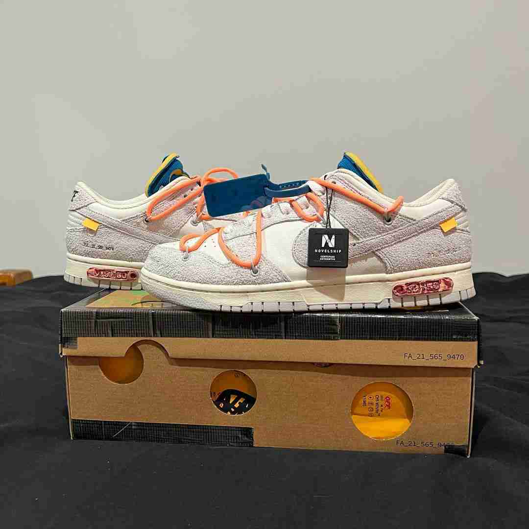 OFF WHITE x Nike DUNK LOW 19OF50