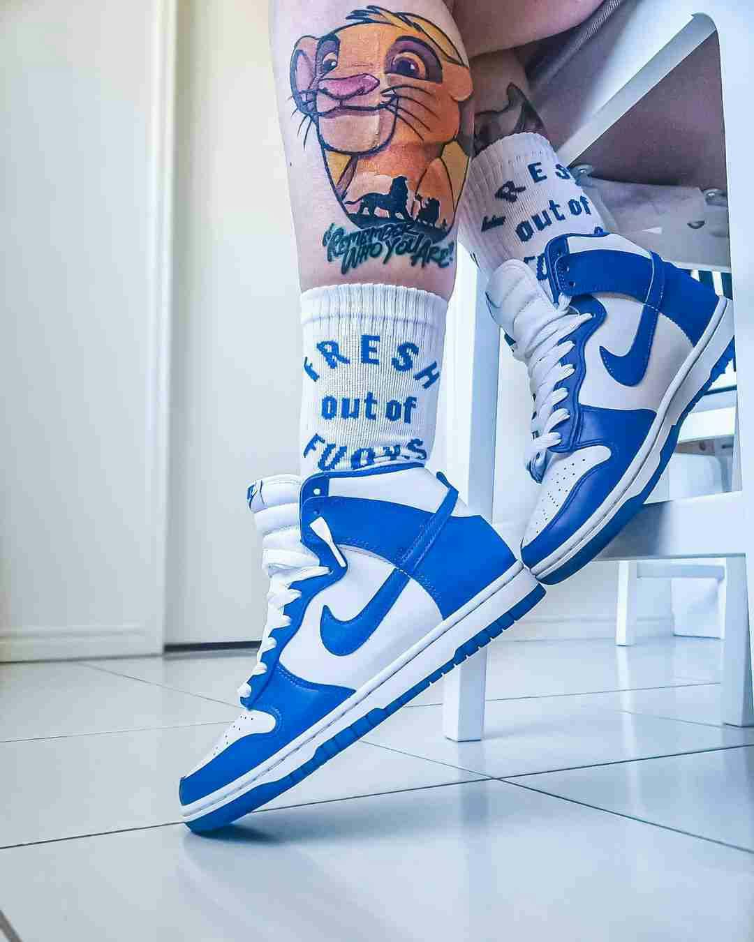 Nike SB Dunk High Pro ISO 'Kentucky' DH7149-400