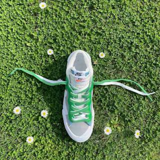 sacai x Nike Blazer Low 'Classic Green' DD1877-001